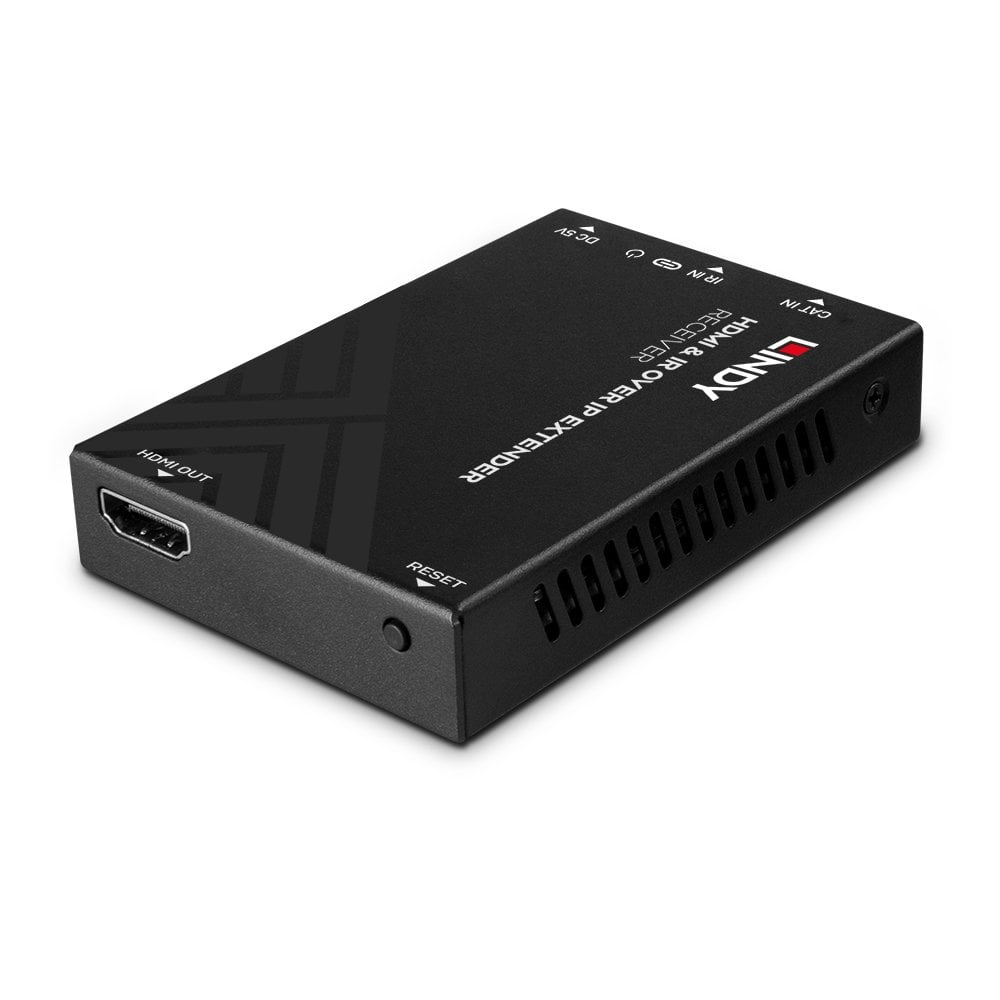Lindy HDMI & IR over IP Receiver 1080p 60 Hz, 150 m vastaanotin - Image 7