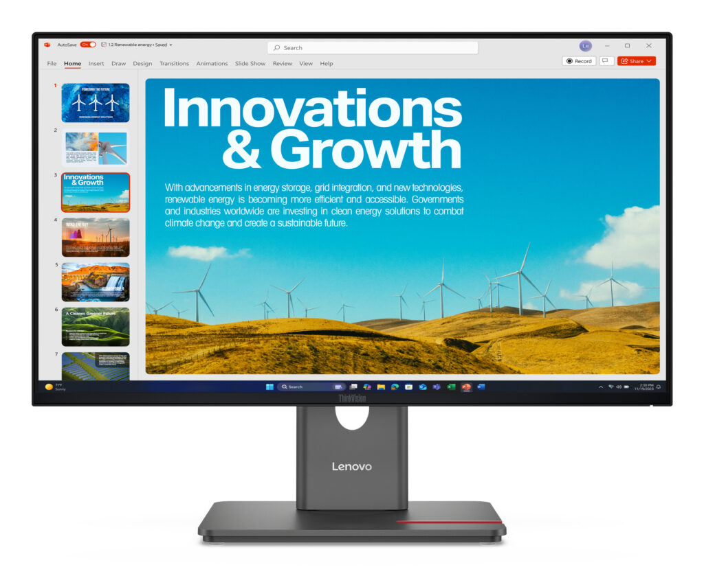 LENOVO ThinkVision P24QD-40 120 Hz IPS näyttö