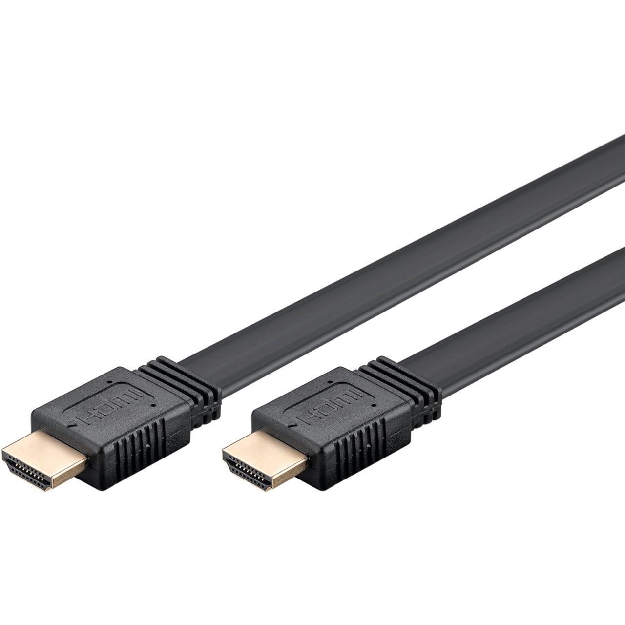 goobay High Speed HDMI 2.1 Flachkabel 8K / 60 Hz, 3 m, litteä HDMI-kaapeli - Image 2