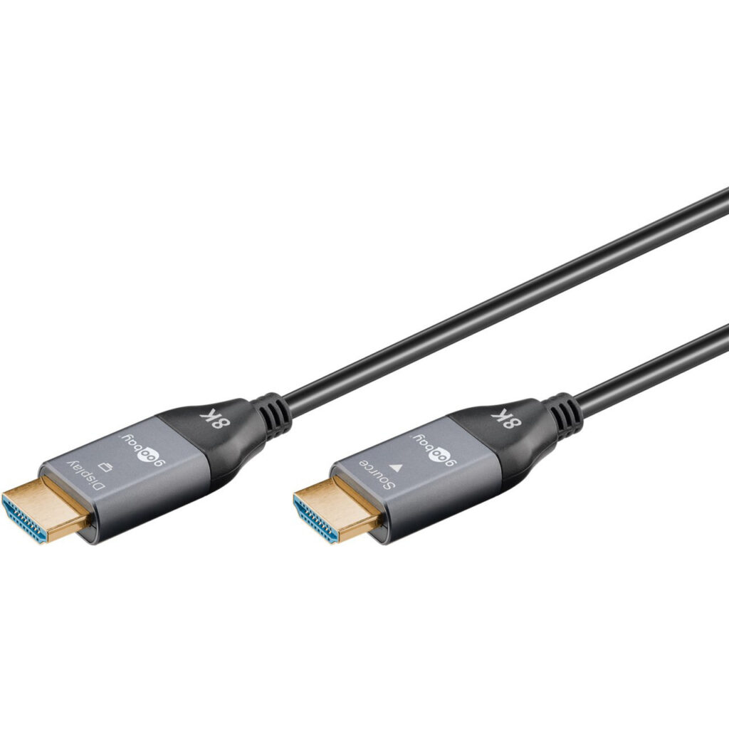 goobay Optisches Hybrid Ultra High-Speed HDMI 2.1 -kaapeli 20 m 8K / 60Hz HDMI-kaapeli