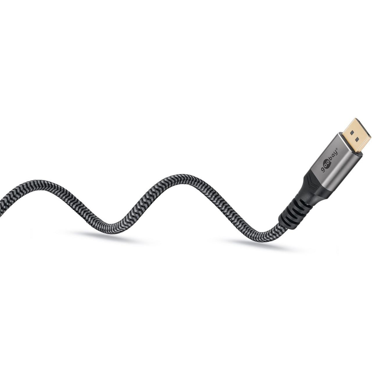 goobay Plus DisplayPort 2.1 -kaapeli 2 m, 8K 144 Hz, 54 Gbit/s, DisplayPort-kaapeli - Image 6