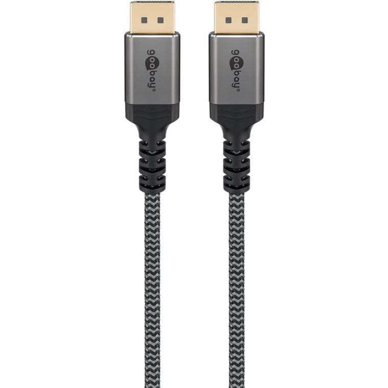 goobay Plus DisplayPort 2.1 8K 144Hz 54 Gbit/s 3 m kaapeli - Image 3