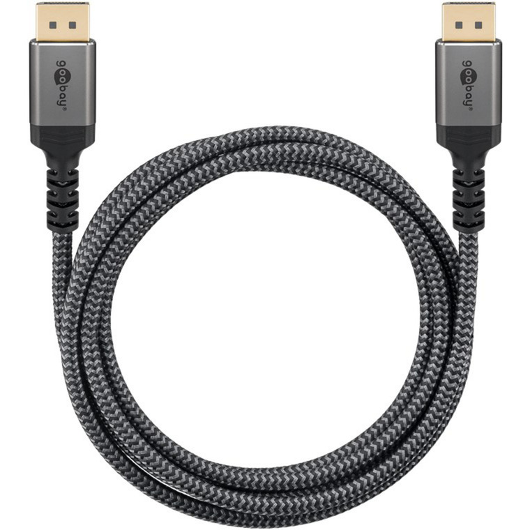 goobay Plus DisplayPort 2.1 8K 144Hz 54 Gbit/s 3 m kaapeli - Image 4