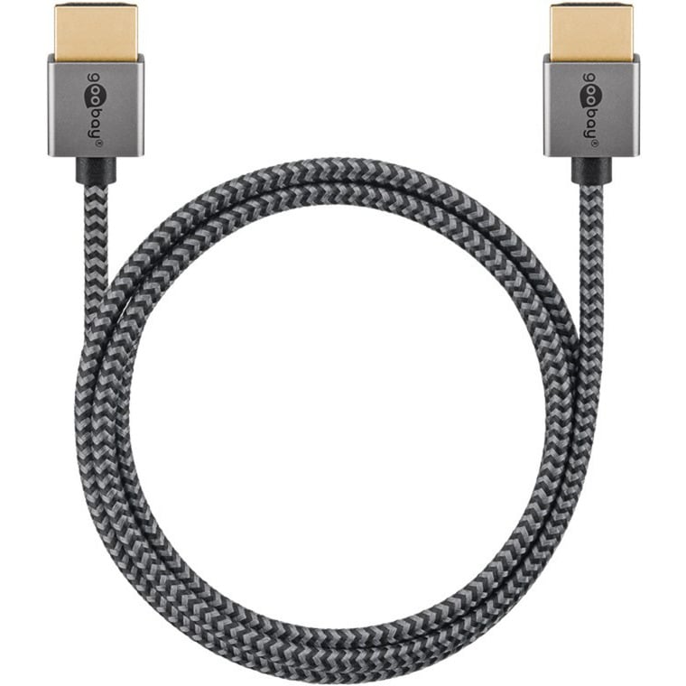 goobay Plus Slim High-Speed 8K @ 60 Hz HDMI 2.1 2 m HDMI-kaapeli - Image 3