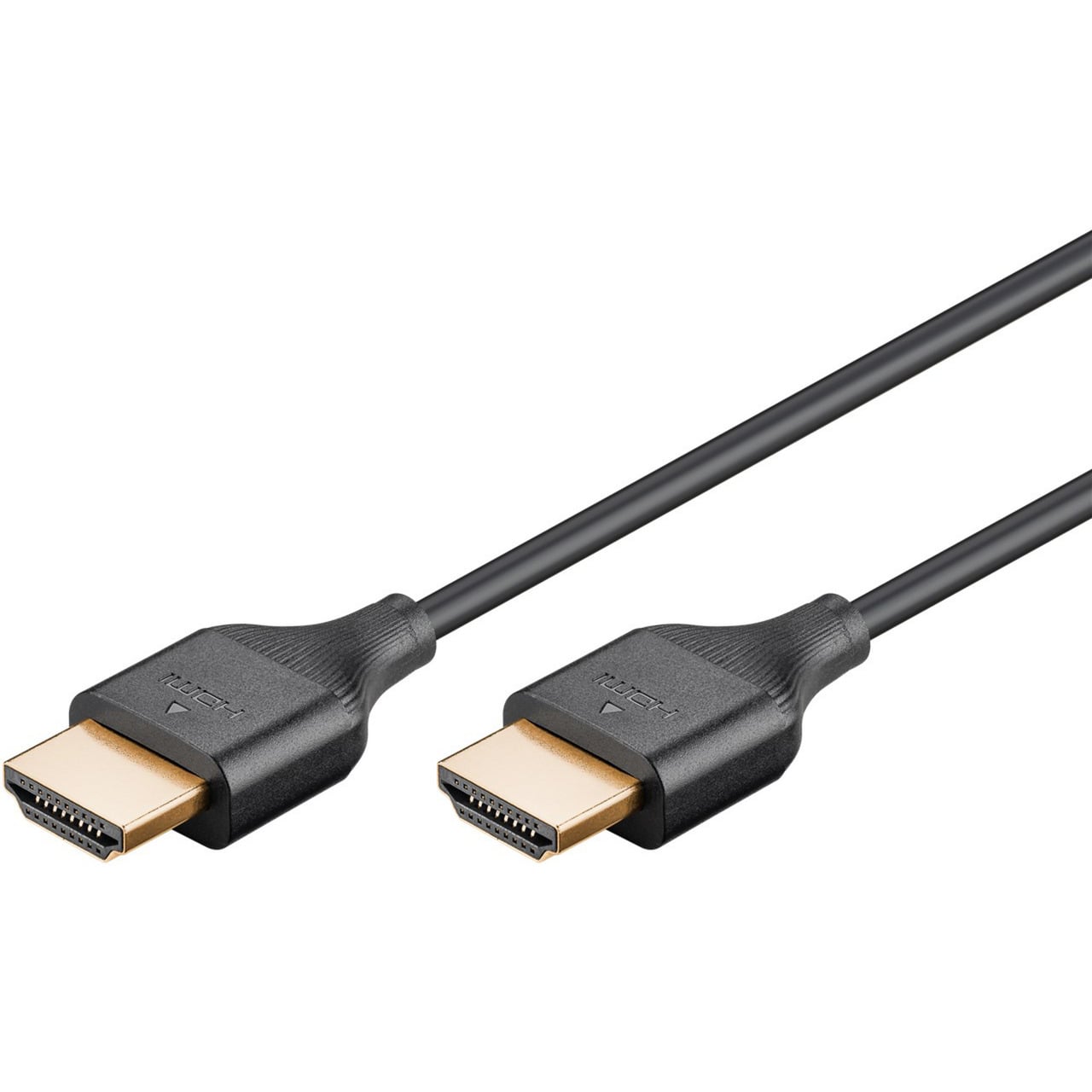 goobay Slim High-Speed HDMI 2.0, 3 m, 4K 60 Hz, Ethernet HDMI-kaapeli - Image 2
