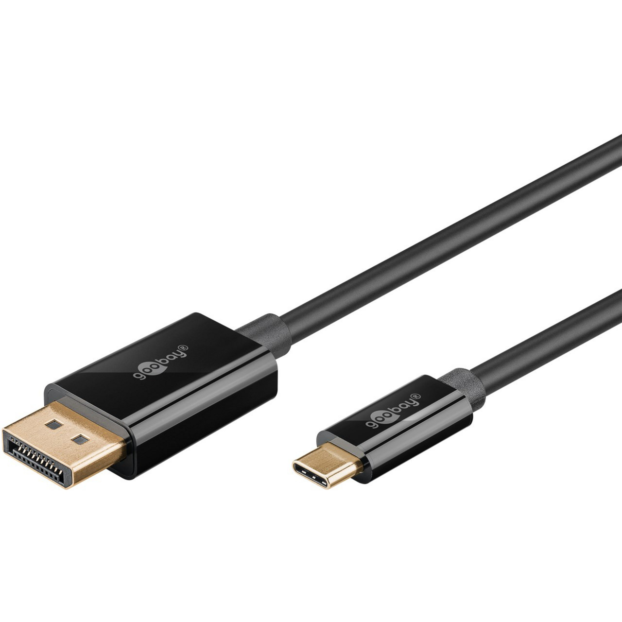 goobay USB-C - DisplayPort 1.2 4K 60Hz 1 m adapterikaapeli - Image 2