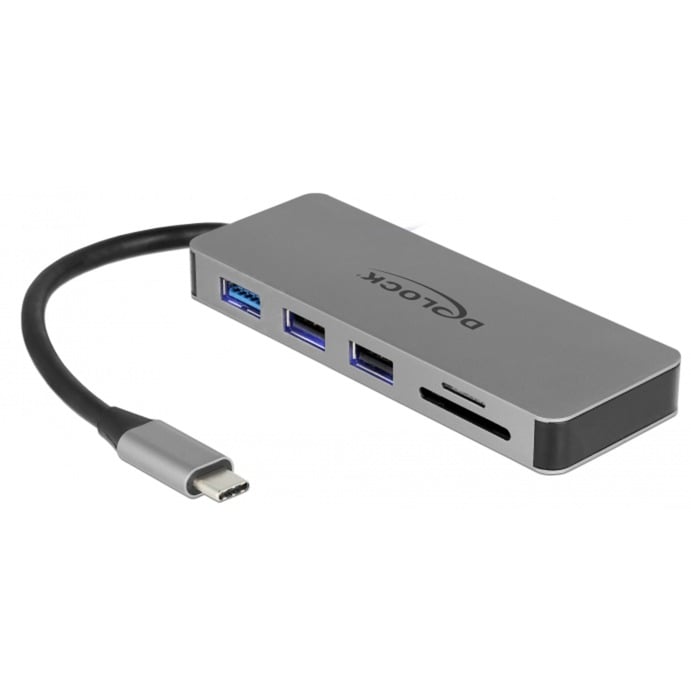 DeLOCK USB-C Dockingstation 87 W telakointiasema